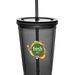 Custom 16 oz. Double Wall Acrylic Tumblers With Straws
