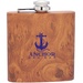 Custom 6 oz. Murano Stainless Steel Flasks