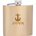 Custom 6 oz. Murano Stainless Steel Flasks