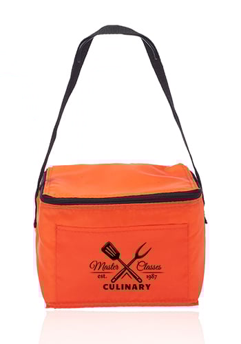 Custom 6 Pack Cooler Lunch Bags