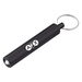 Custom Mini Cylinder LED Flashlight Key Tags
