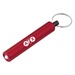 Custom Mini Cylinder LED Flashlight Key Tags
