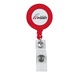 Custom Retractable Badge Holder with Laminated Label