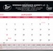 Custom Super Economy Calendar Pads - 2026