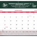 Custom Super Economy Calendar Pads - 2026