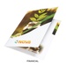 2 Pocket Presentation Folders, Business Themes (imprint at bottom)