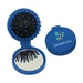 Custom Folding Hair Brush with Mirror 2-In-1 Kit