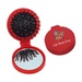 Custom Folding Hair Brush with Mirror 2-In-1 Kit