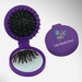Custom Folding Hair Brush with Mirror 2-In-1 Kit
