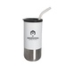 18 oz. Olympia Insulated Tumbler with Straw - Screen Print