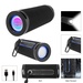 Wireless Barrel Speaker Flashlight
