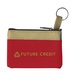 The Safari Classic Zip Pouch w/ Key Ring