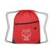 Promotional Sports Backpack w/ Front Zipper