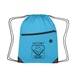 Promotional Sports Backpack w/ Front Zipper
