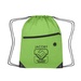 Promotional Sports Backpack w/ Front Zipper