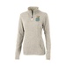 Women's Heathered Fleece Pullover - Embroidered
