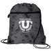 Distressed Printed Mesh Pocket Drawcord