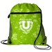 Distressed Printed Mesh Pocket Drawcord