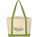 Large Cotton Canvas Boat Tote Bag