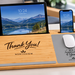 We Appreciate You! Bamboo Laptop Desk