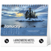 Scenic Moments 2027 Personalized Desk Calendars