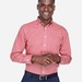 Men's Crown Collection® Gingham Check Woven Dress Shirt