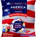 4oz Digibag America 250 M&M Snack mix