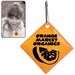 Diamond Reflective Zipper Pull