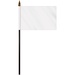 4" x 6" Single Reverse Polyester Stick Flags