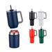 Two-in-One 21 oz Stainless Steel Travel Mug and Beverage Holder