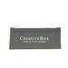 Frosted Zippered Pencil Case