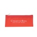 Frosted Zippered Pencil Case