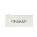 Frosted Zippered Pencil Case
