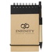5" x 4" Recycled Eco Spiral Jotter with Pen