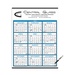 Span-A-Year Calendar (Laminated with Marker)
