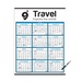 Span-A-Year Calendar (Laminated with Marker) 2026