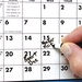 Span-A-Year Calendar (Laminated with Marker) 2026