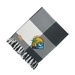 Field & Co.® 100% Organic Cotton Check Throw Blanket - Embroidered
