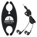 Ear Buds with Personalized Cord Organizer
