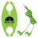 Ear Buds with Personalized Cord Organizer