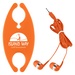 Ear Buds with Personalized Cord Organizer