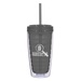Econo Double Wall 16 oz. Custom Tumbler with Lid & Straw