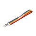 Recycled Rainbow Wrist Lanyard