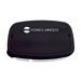 2 Section Lunch Container with Plastic Fork & Knife
