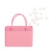Light Pink Shopping Bag Mint Tin