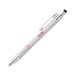 Pink Heart Ribbon Celena Stylus Soft Touch Pen