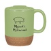 14 oz. Cork Base Ceramic Mug