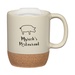 14 oz. Cork Base Ceramic Mug