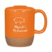 14 oz. Cork Base Ceramic Mug