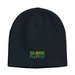 Knit Beanie Cap-Embroidered